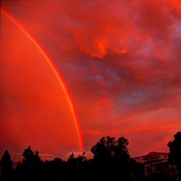 Солнце, физика, теория, исследование, планета, природа, океан, климат, вода, космос, астрономия, Red Rainbow: почему бывают красные радуги?